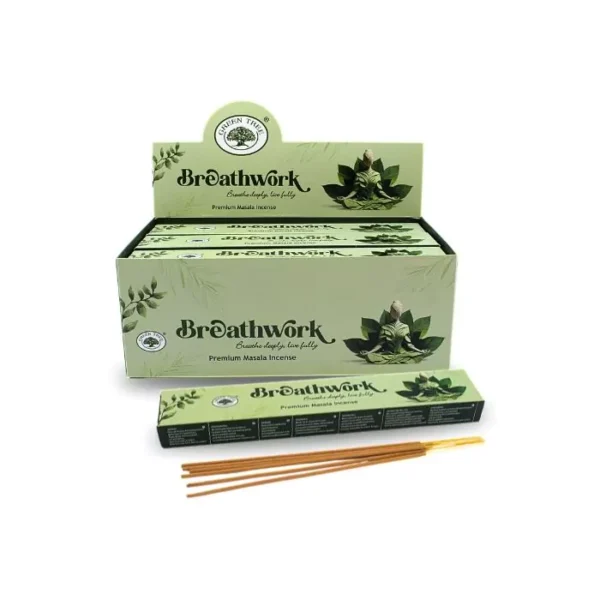Green Tree Breathwork pálcikás füstölő